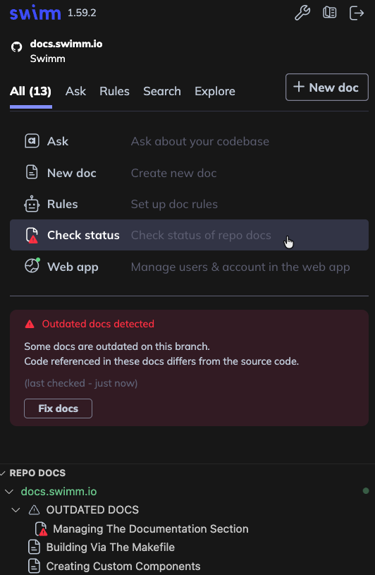 Review required status